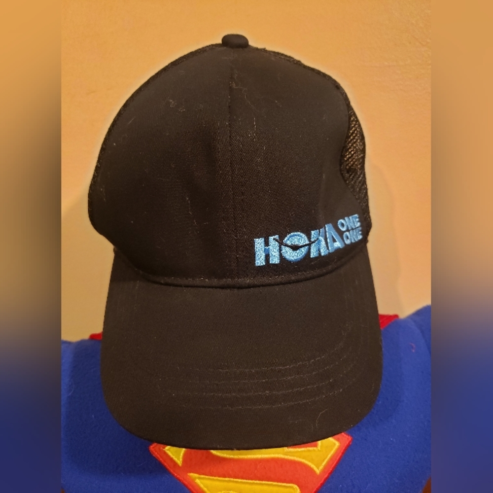 Hoka One One Anthem Branding Black Baseball Cap